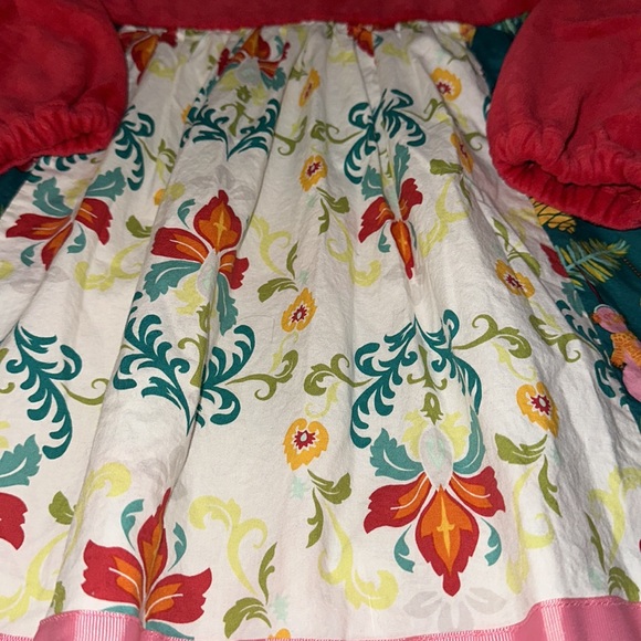 Matilda Jane Happy Holly Daze Christmas Dress size 6 - Picture 3 of 5